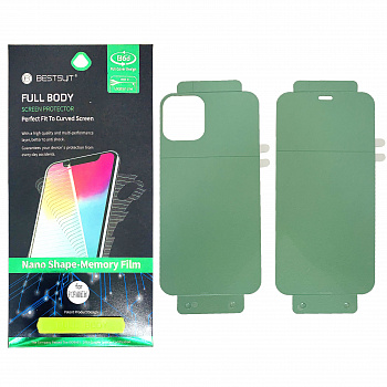 Пленка Защитная 3 в 1 360% Bestsuit для Apple iPhone 12 Pro MAX (6.7) глянцевая