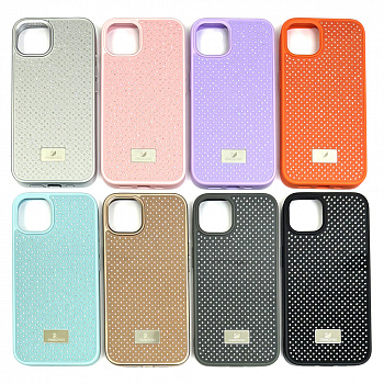 Задняя накладка для iPhone 15 Swarovski в ассортименте