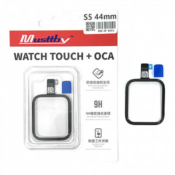 Touchscreen + OCA для Apple Watch S5 44mm Black (Musttby)