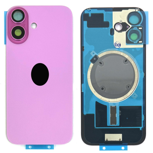 Задняя крышка для Apple iPhone 16 (Frime Complect) (Pink) AAAQ