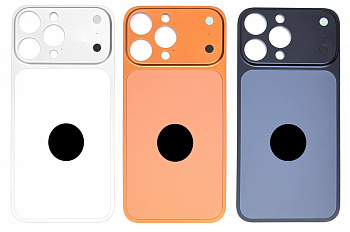 Задняя накладка для iPhone 14 Pro MAX под 17 Pro MAX Black Sticker в ассортименте