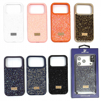 Задняя накладка для iPhone 17 Pro Swarovski в ассортименте