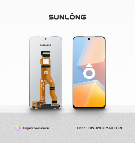 Дисплей + тачскрин для Honor X9C Smart (Sunlong) (Black) Original