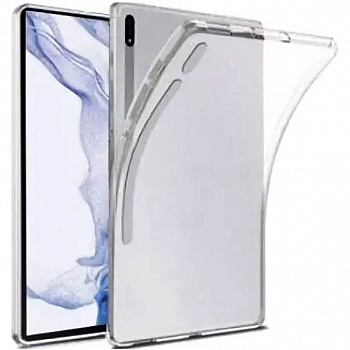 Силиконовый чехол для Samsung Tab S8+ 12.4 2022 x800/ x806 прозрачный