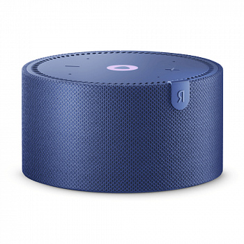 Bluetooth колонка Яндекс-станция Мини Плюс без часов Синяя