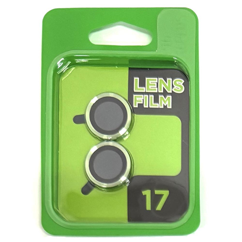 Защитное стекло на камеру для Apple iPhone 17 Lens Film (Green)