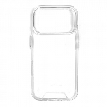 Силиконовый чехол для iPhone 17 Pro MAX прозрачный Crystal