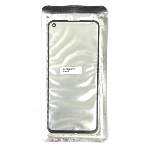 Glass+OCA Oppo Reno 5/ Reno 5 Lite/ Realme GT Black Original