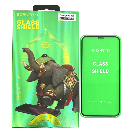 Защитное стекло для iPhone XR/ 11 (6.1) Borofone Elephant series