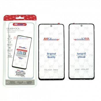 Glass+OCA Xiaomi Redmi Note 9 Pro/ Note 9S Black (Musttby)