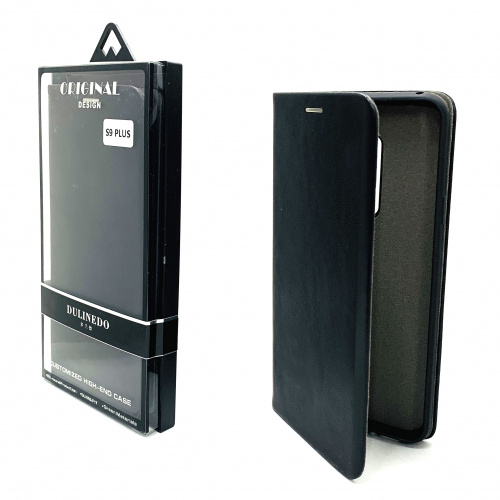 Сумка футляр - книга для Samsung S9 Plus (G965) черный Dulinedo