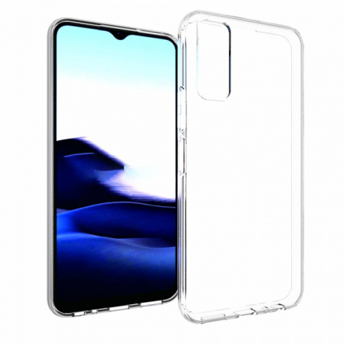 Силиконовый чехол для Vivo V20SE прозрачный (от 5шт цена 10р)