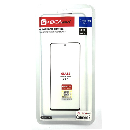 Glass+OCA Tecno Camon 19 (Black) (Musttby)