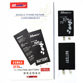 Аккумулятор (АКБ) для iPhone XS MAX (Musttby) без шлейфа (3174 mAh)