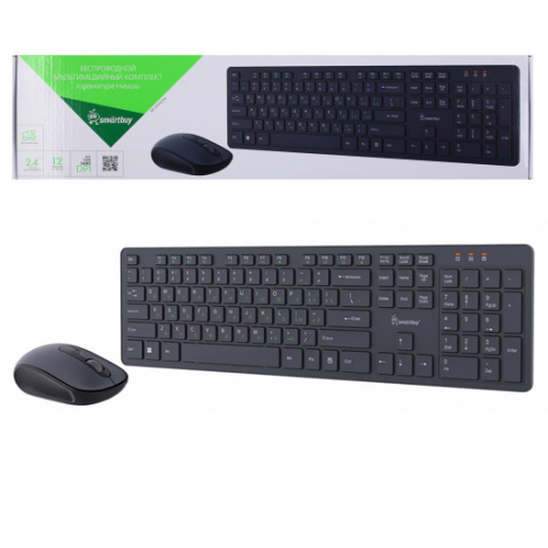 Набор клавиатура+мышь Smartbuy ONE черный (SBC-240262AG-K)