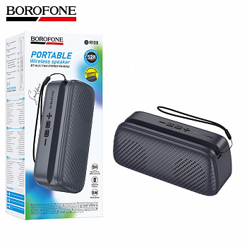 Bluetooth колонка Borofone BR108 Serenjoy Sports BT Speaker (Gray)