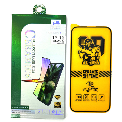 Защитное стекло для iPhone 15 Ceramics