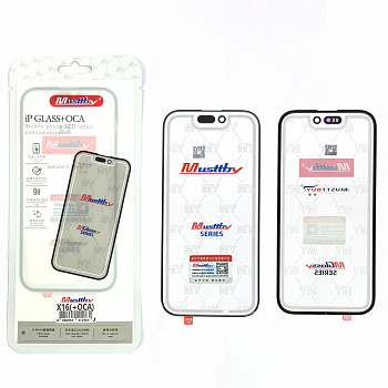 Glass+OCA Apple iPhone 16 (Musttby)