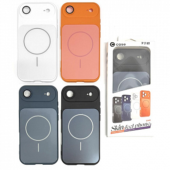 Задняя накладка для iPhone 17 Air Skin c Magsafe, с защитой камеры в ассортименте