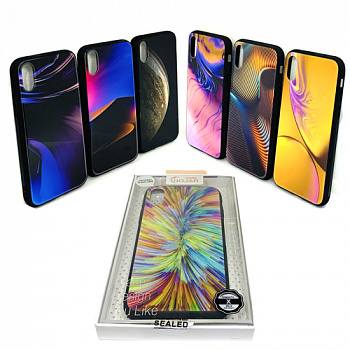Задняя накладка для iPhone XS MAX (6,5) космос в ассортименте Hojar