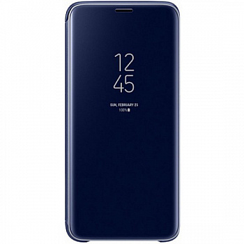 Сумка футляр - книга для Galaxy G960/ S9 Clear View Standing Cover Blue