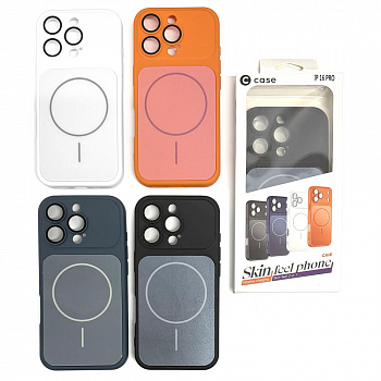 Задняя накладка для iPhone 16 Pro Skin c Magsafe, с защитой камеры в ассортименте