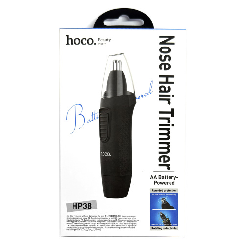Триммер для носа Hoco HP38 Dry battery nose hair trimmer (Black) (11)
