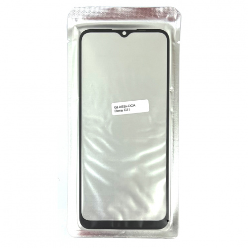 Glass+OCA Realme C21 Black Original