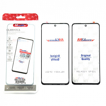 Glass+OCA Realme C55 Black (Musttby)