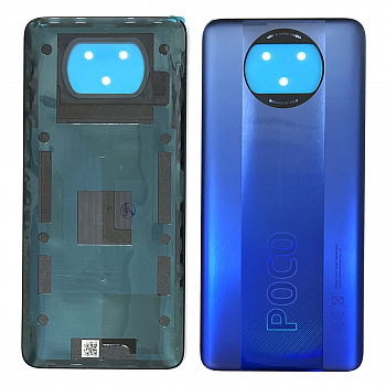 Задняя крышки для Xiaomi Poco X3 Pro Frost Blue Original
