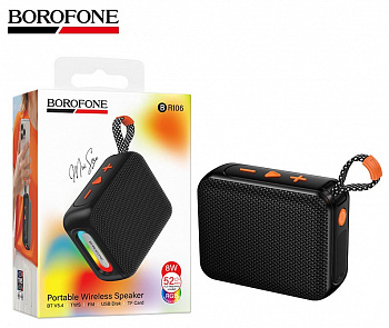 Bluetooth колонка Borofone BR106 Felicitous BT speaker (Black)