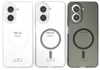Задняя накладка для Xiaomi Redmi A5 пластиковая техпакет с MagSafe в ассортименте