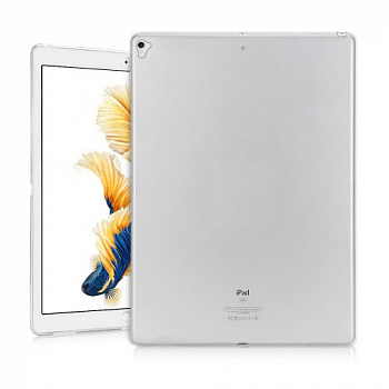 Силиконовый чехол для iPad 12.9 (2015/2017) прозрачный