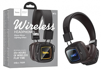 Наушники Hoco W72  Earl abyss mirror BT headphones (Brown) (30)