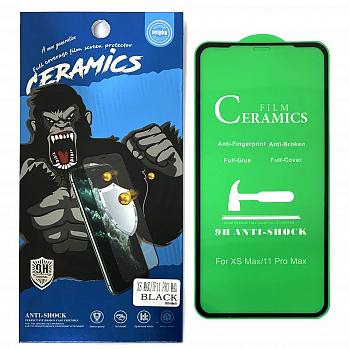 Защитное стекло для iPhone XS MAX/ 11 Pro MAX (6.5) Ceramics