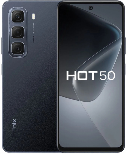 infinix  hot 50 nfc 6/256gb sleek black