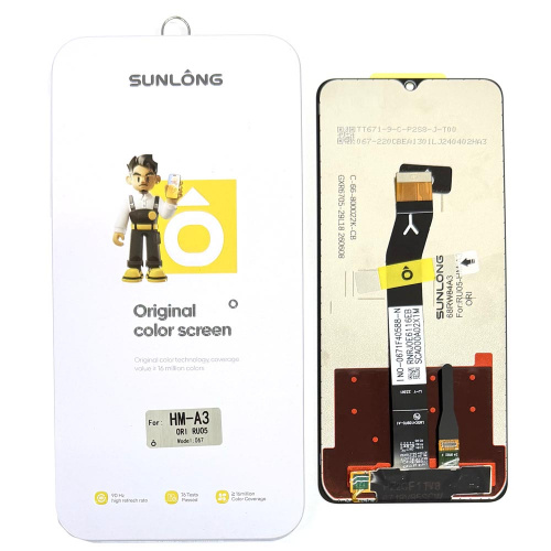 Дисплей для Xiaomi Redmi A3/ A3X/ Poco C61 (Sunlong) (Black) Original