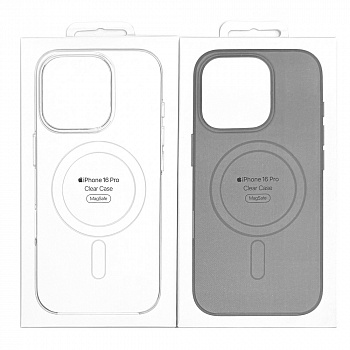 Задняя накладка для iPhone 16 Pro Clear Case 1 в 1 оригинал