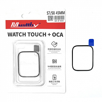Glass+OCA Apple Watch 7/8 45mm Black (Musttby)