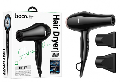 Фен Hoco HP17  Hot and cold air hair dryer (Black) (20)