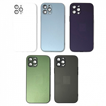Задняя накладка для iPhone 12 Pro MAX AG Glass case Magsase  в ассортименте
