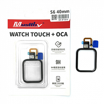 Touchscreen + OCA для Apple Watch S6 40mm Black (Musttby)