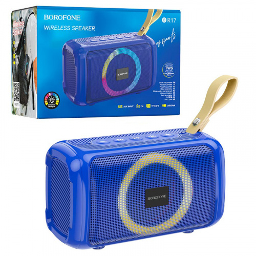 Bluetooth колонка Borofone BR17 Cool sports BT speaker (Blue)
