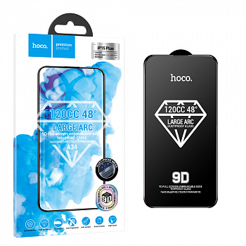 Защитное стекло для Apple iPhone 15 Plus/ 16 Plus (A34) Hoco (36)