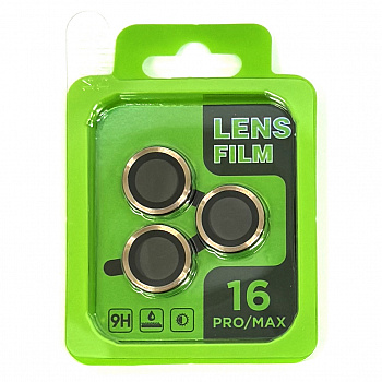 Защитное стекло на камеру для Apple iPhone 16 Pro/ 16 Pro MAX Lens Film (Desert)
