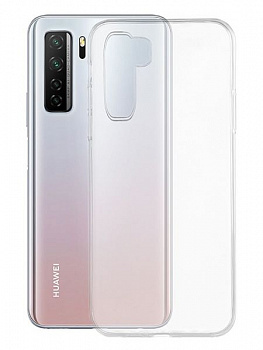 Силиконовый чехол для Honor 30S прозрачный (от 5шт цена 10р)