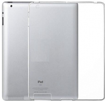 Силиконовый чехол для iPad 2/ 3/ 4 (9.7) прозрачный