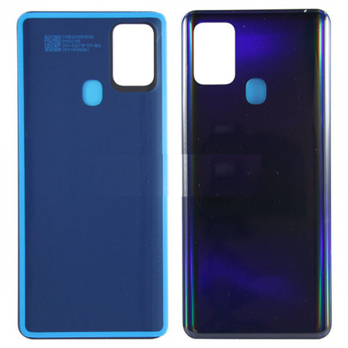 Задняя крышки для Samsung A217/ A21S (2020) Black Original