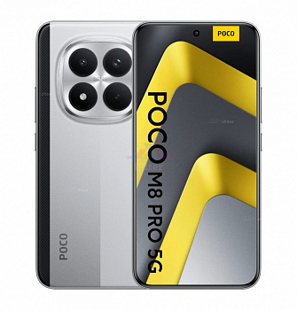 Xiaomi  POCO M8 Pro 5G 12/512GB Silver KZ