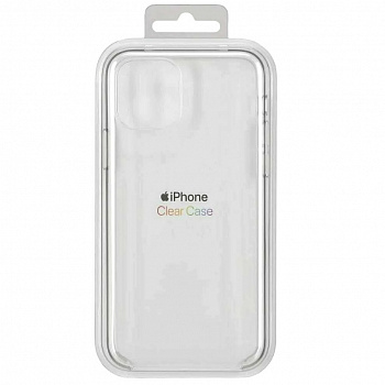 Силиконовый чехол для iPhone 12 Pro MAX (6.7) Clear Case прозрачный